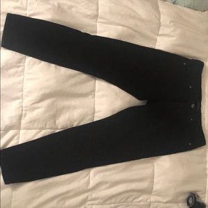 Banana Republic black Mid-Rise Skinny Fit